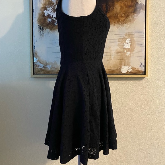 Express fully lined black dress size S petite BNWT - Picture 2 of 11